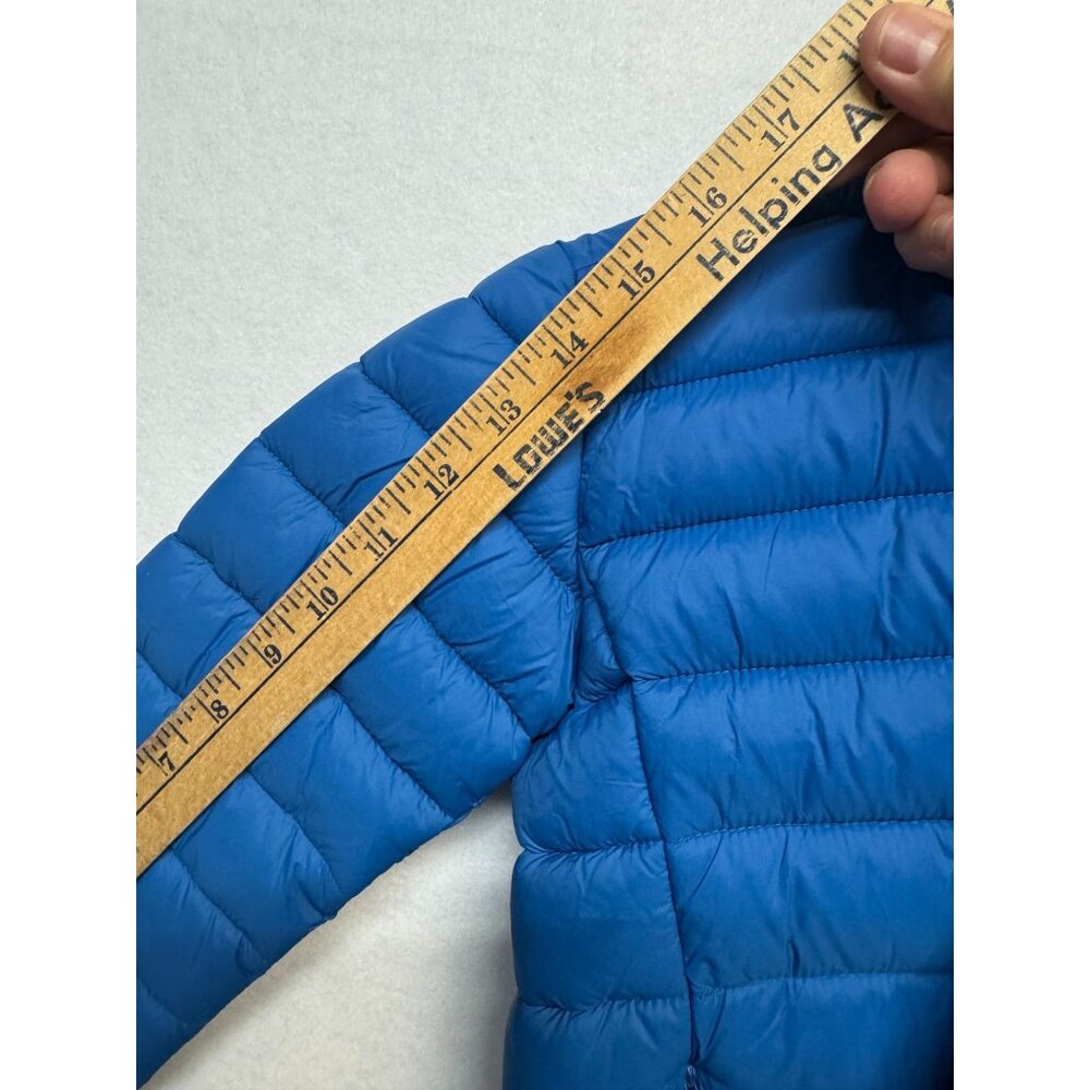 Save The Duck Kids Blue Puffer Coat With Hood Size 3 Years Animal-Free Outerwear - Picture 14 of 14